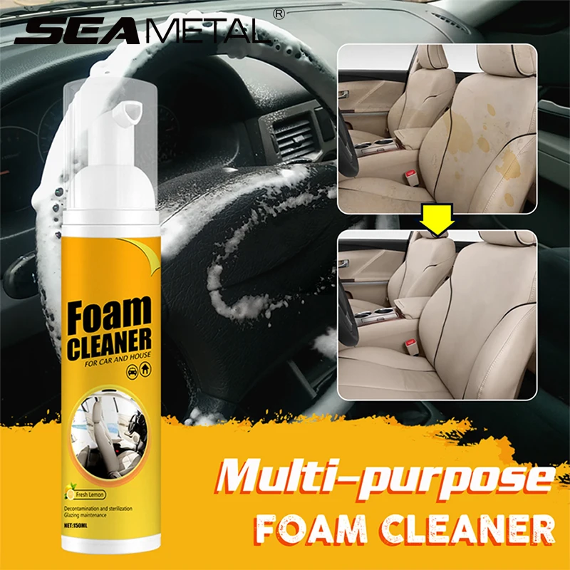 SEAMETAL-150-60ML-Multi-Purpose-Foam-Cleaner-Spray-Leather-Cleaning-Auto-Home-Surfaces-Foam-Cleaners-for